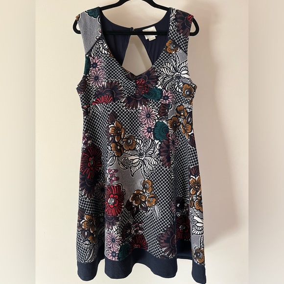 Anthropologie Dresses & Skirts - Maeve Fairchild flare print dress Anthropologie size XL